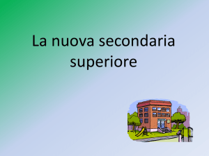 Diapositiva 1 - Istituto Comprensivo Fisciano Lancusi