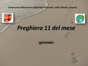 Diapositiva 1 - Pastorale Giovanile | Salesiani Piemonte
