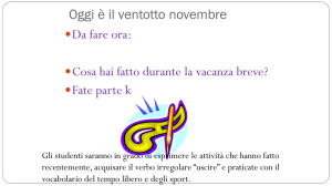 Oggi è il ventotto novembre - White Plains Public Schools