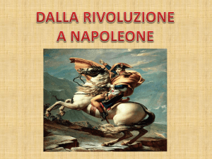 dalla rivoluzione a napoleone