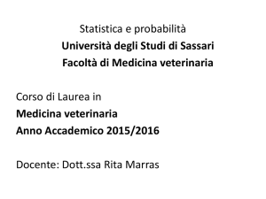 Diapositiva 1 - Università di Sassari