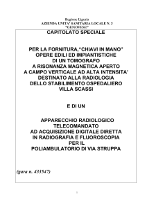 capitolato speciale - Archivio documentale ASL3 Genovese