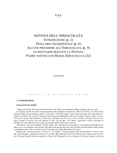 si faccia di me secondo la tua parola. E` l`obbedienza della fede