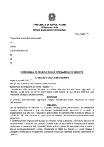 delega - Tribunale di Napoli Nord