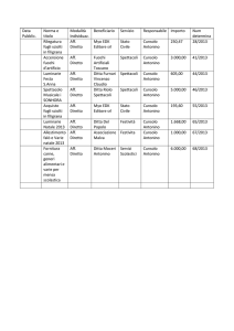 affidamenti 2013 area amm.va e serv. soc