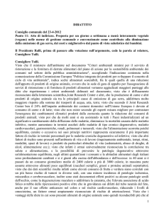 Un giorno la settimana con menù vegano nelle