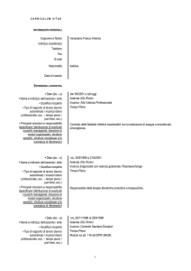 curriculum - AUSL Romagna Rimini