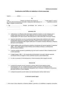 Schema di convenzione