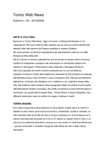 Torino Web News - Città di Torino