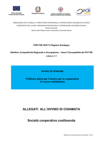 POR FSE 2007/13 Regione Sardegna