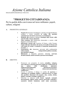 progetto cittadinanza - Azione Cattolica Italiana