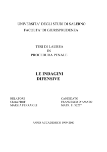 (tesi di laurea) (300 Kb - Formato RTF) (marzo 2001)