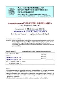 RTF - Politecnico di Milano Sede di Cremona