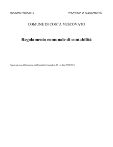 REGOLAMENTO CONTABILITA