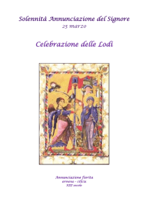 Celebrazione delle Lodi