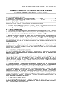 Art. 25 - CONDIZIONI PER LO SVOLGIMENTO DEL SERVIZIO