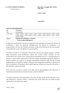 Documenti standard e SN