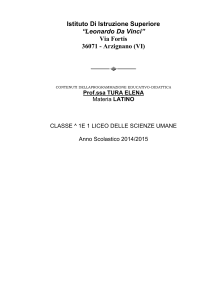 programmazione latino 1e1 2014-2015