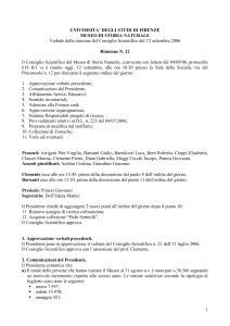 consiglio22 12-09-06 - UniFI - Università degli Studi di Firenze