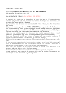 seminario omeopatico - Ordine dei Medici di Bologna