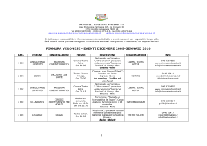 PROVINCIA DI VERONA TURISMO Srl