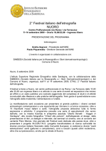2° Festival italiano dell`etnografia