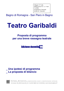 Totale € 22.200,00 - Comune di Bagno di Romagna