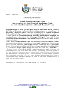 CS presentazione volume Pompei con Alberto Angela