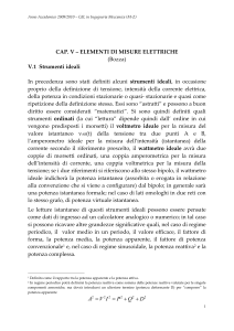 modulo di Elettrotecnica Elettrici 2000/01 2° semestre