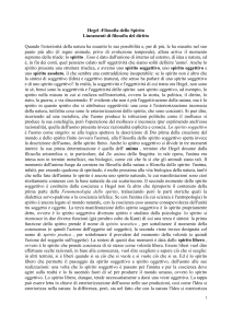 Filosofia dello Spirito