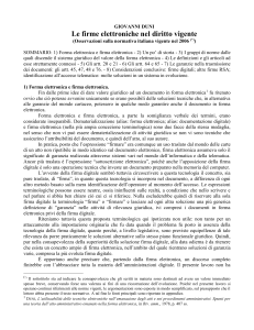 FIRME ELETTRONICHE 2006 - Facoltà di Scienze Politiche