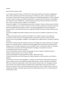 Dati Istat - ARCI Piemonte