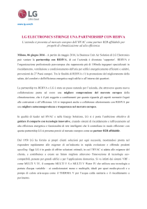 Comunicato stampa - LG Italia Newsroom