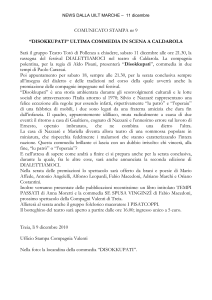 NEWS DALLA UILT MARCHE – 15 FEBBRAIO