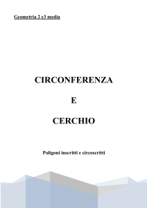 CIRCONFERENZA E CERCHIO