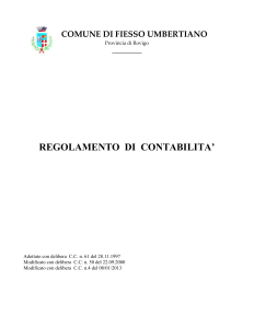 regolamento comunale di contabilita