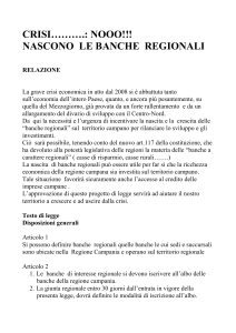 Progetto di legge - Consiglio Regionale della Campania