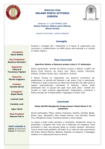 Rotaract Club - Rotary Milano Porta Vittoria