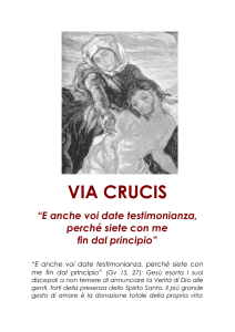 terza settimana - Via crucis