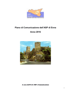 Piano di Comunicazione 2015 ASP Enna