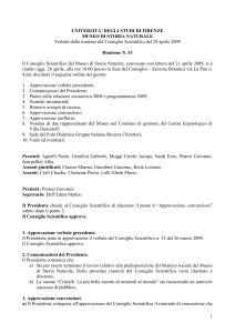 consiglio 53 28.04.09 - UniFI - Università degli Studi di Firenze