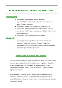 ELABORAZIONE di GRAFICI di FUNZIONI