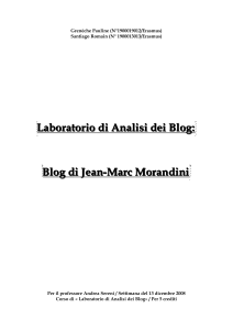 il-blog-di-jean-marc-morandini - Un laboratorio sul blog – 2007