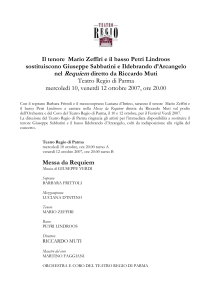 Messa da Requiem di Verdi diretta da Riccardo Muti