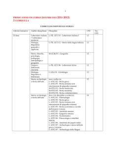 REGOLAMENTO DIDATTICO