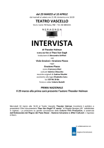 TEATRO VASCELLO - Comunicati.net