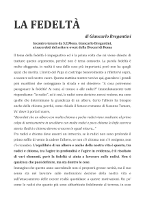 La fedeltà - Mons. Giancarlo Bregantini