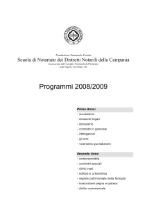 Fondazione Emanuele Casale - Consiglio Notarile di Napoli