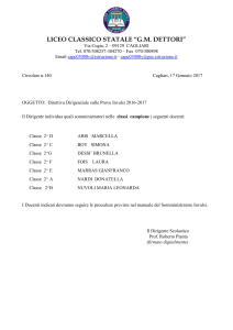 Circ. n. 140 Direttiva Dirigenziale sulle Prove Invalsi 2016