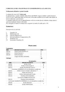 curriculum Penalistico (E)